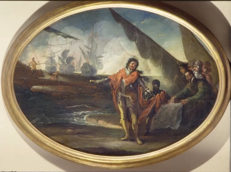 Sbarco del principe Farnese - Museo Civico di Piacenza